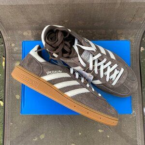 NWT Women's Adidas Handball Spezial Shoes Brown White